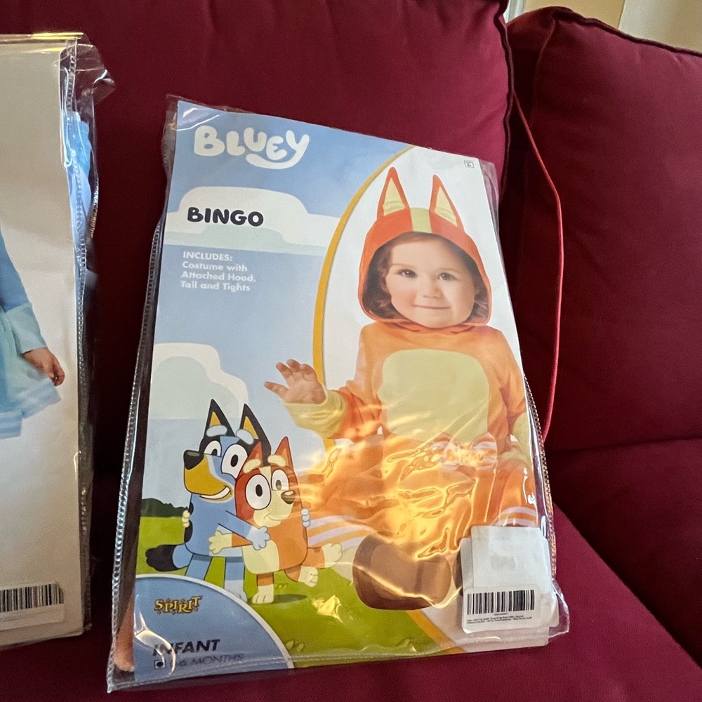 Bluey “Bingo” Infant Costume - Orange